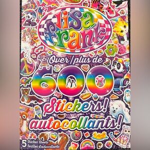 NEW Lisa Frank Rainbow Sticker Collection
